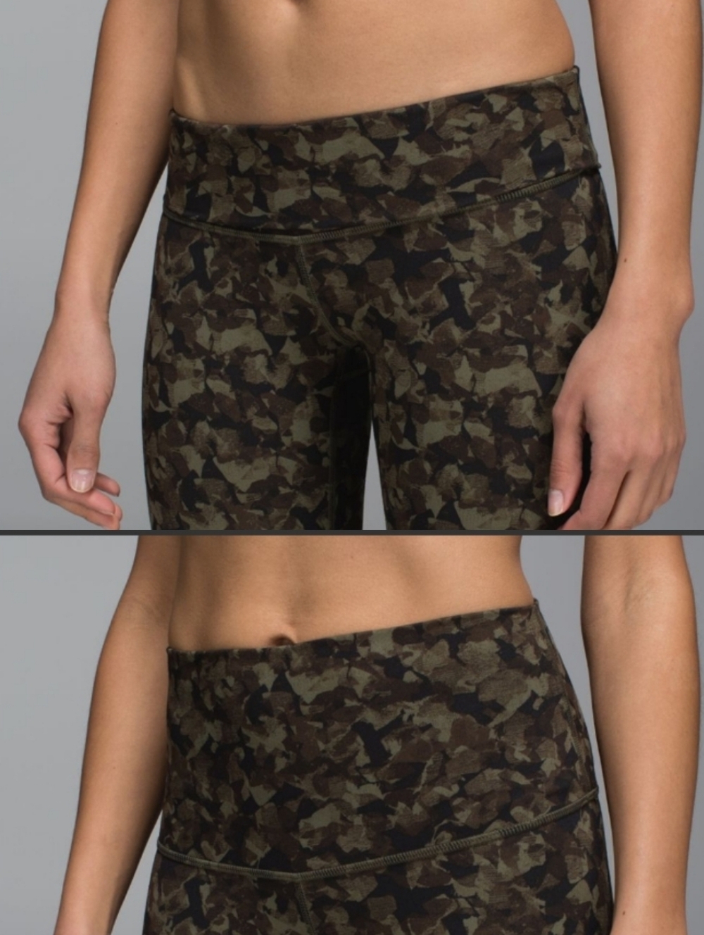 Lululemon Wunder Under Pant- High Waist + Roll Down workout athleisure legging